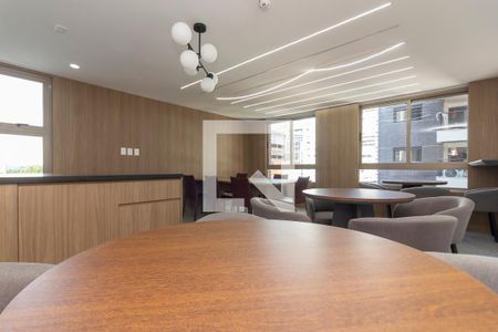 Apartamento para alugar com 28m², 1 quarto e sem vagaÁrea comum - Sala de reunião