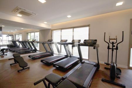 Studio para alugar com 26m², 1 quarto e sem vaga Studio para alugar com 26m², 1 quarto e sem vagaÁrea comum - Academia