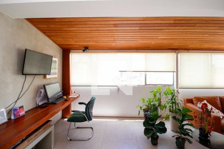 Sala de apartamento à venda com 2 quartos, 115m² em Sion, Belo Horizonte