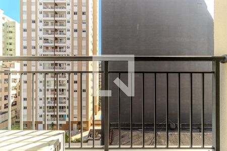 Varanda de kitnet/studio à venda com 1 quarto, 28m² em República, São Paulo