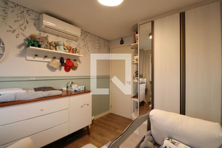 Apartamento à venda com 108m², 3 quartos e 2 vagasQuarto 3