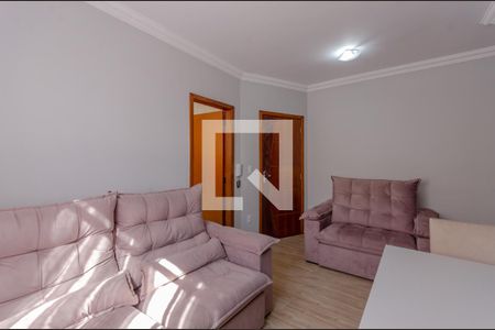 Sala de apartamento à venda com 2 quartos, 50m² em Castelo, Belo Horizonte