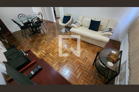 Sala de apartamento para alugar com 2 quartos, 70m² em Aparecida, Santos