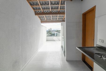 Casa de condomínio à venda com 80m², 2 quartos e 1 vagaVaranda gourmet 
