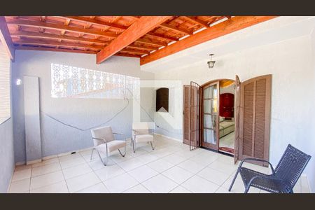 Varanda da Sala  de casa à venda com 3 quartos, 125m² em Jardim Las Vegas, São Bernardo do Campo