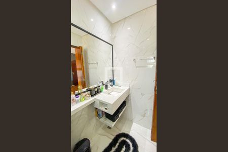 Casa à venda com 125m², 3 quartos e sem vagaBanheiro da Suíte