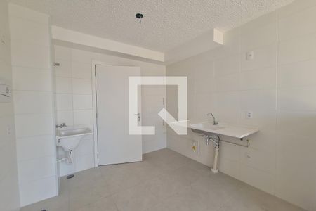 Cozinha e Área de Serviço de apartamento para alugar com 2 quartos, 35m² em Vila Ivone, São Paulo