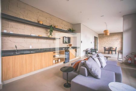 Apartamento à venda com 46m², 1 quarto e sem vaga Apartamento à venda com 46m², 1 quarto e sem vagaÁrea comum - Salão de festas