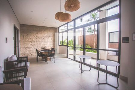 Apartamento à venda com 46m², 1 quarto e sem vaga Apartamento à venda com 46m², 1 quarto e sem vagaÁrea comum - Salão de festas