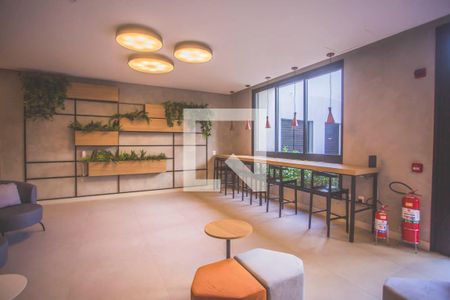 Apartamento à venda com 46m², 1 quarto e sem vaga Apartamento à venda com 46m², 1 quarto e sem vagaÁrea comum - Salão de festas