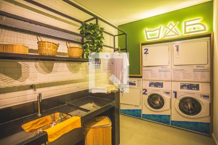 Apartamento à venda com 46m², 1 quarto e sem vaga Apartamento à venda com 46m², 1 quarto e sem vagaLavanderia