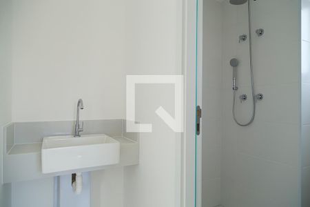 Apartamento à venda com 46m², 1 quarto e sem vaga Apartamento à venda com 46m², 1 quarto e sem vagaBanheiro da Suíte