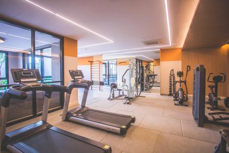 Apartamento à venda com 46m², 1 quarto e sem vaga Apartamento à venda com 46m², 1 quarto e sem vagaAcademia