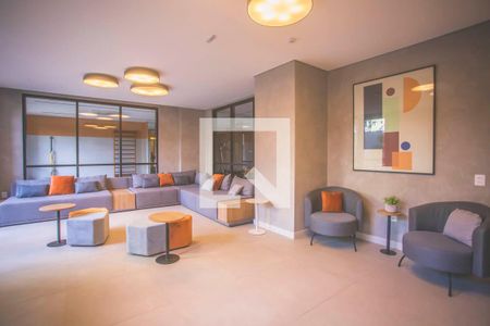 Apartamento à venda com 46m², 1 quarto e sem vaga Apartamento à venda com 46m², 1 quarto e sem vagaÁrea comum - Salão de festas