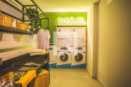 Apartamento à venda com 46m², 1 quarto e sem vaga Apartamento à venda com 46m², 1 quarto e sem vagaLavanderia