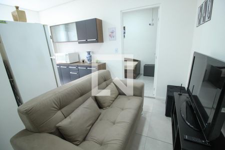 Sala de casa de condomínio para alugar com 2 quartos, 37m² em Brás, São Paulo