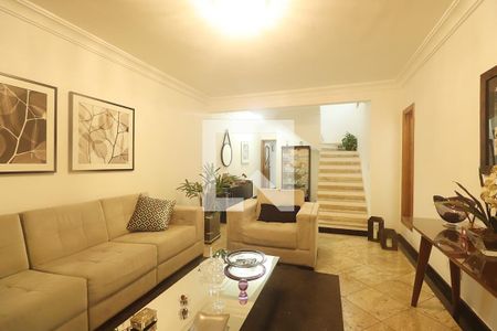 Sala de casa à venda com 3 quartos, 220m² em Campestre, Santo André