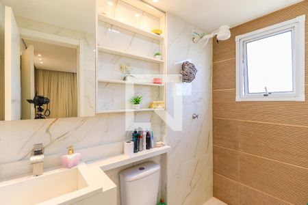 Apartamento à venda com 31m², 1 quarto e sem vaga Apartamento à venda com 31m², 1 quarto e sem vagaBanheiro da Suíte