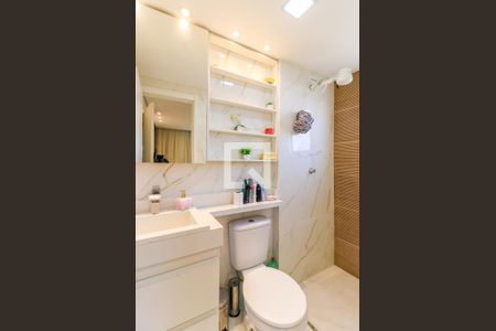 Apartamento à venda com 31m², 1 quarto e sem vaga Apartamento à venda com 31m², 1 quarto e sem vagaBanheiro da Suíte