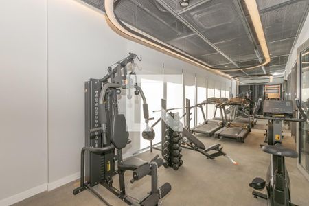 Apartamento à venda com 19m², 1 quarto e sem vaga Apartamento à venda com 19m², 1 quarto e sem vagaAcademia