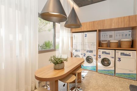 Apartamento à venda com 19m², 1 quarto e sem vaga Apartamento à venda com 19m², 1 quarto e sem vagaLavanderia