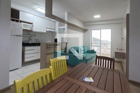 Sala de Estar e Jantar de apartamento para alugar com 2 quartos, 62m² em Marapé, Santos