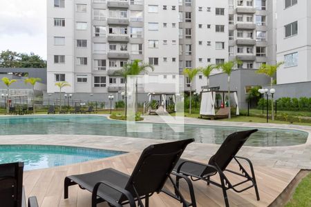 Apartamento à venda com 54m², 2 quartos e 2 vagasÁrea comum - Piscina