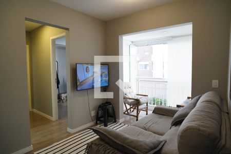 Sala de apartamento para alugar com 2 quartos, 47m² em Vila Marina, São Paulo