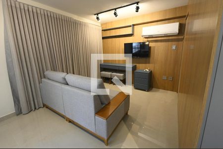 Sala de apartamento para alugar com 1 quarto, 52m² em Setor Bueno, Goiânia
