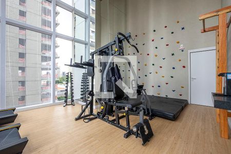 Studio para alugar com 23m², 1 quarto e sem vaga Studio para alugar com 23m², 1 quarto e sem vagaAcademia