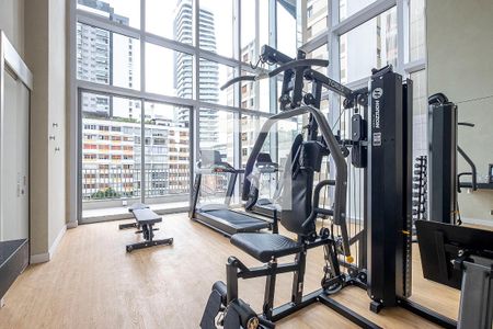 Studio para alugar com 23m², 1 quarto e sem vaga Studio para alugar com 23m², 1 quarto e sem vagaAcademia