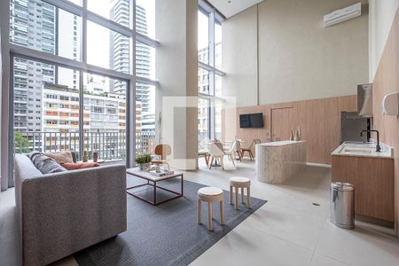 Studio para alugar com 23m², 1 quarto e sem vaga Studio para alugar com 23m², 1 quarto e sem vagaÁrea comum