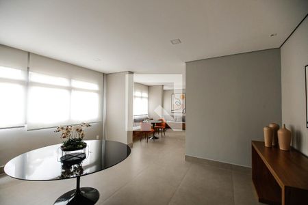 Apartamento à venda com 28m², 1 quarto e sem vagaÁrea comum - Salão de festas