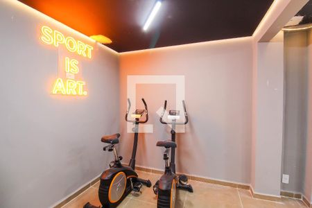 Apartamento para alugar com 37m², 2 quartos e sem vagaÁrea comum - Academia