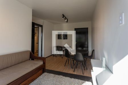 Sala de apartamento à venda com 1 quarto, 43m² em Floresta, Porto Alegre