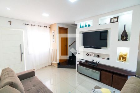 Sala de casa de condomínio à venda com 2 quartos, 68m² em Jabaquara, São Paulo