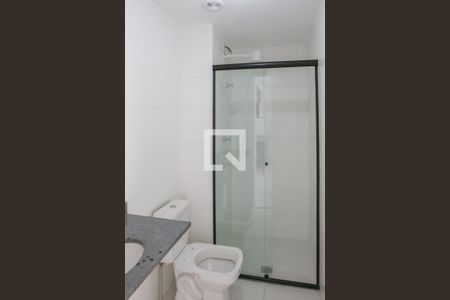 Banheiro da Suíte de apartamento para alugar com 2 quartos, 34m² em Lapa de Baixo, São Paulo