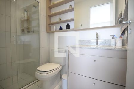 Banheiro de kitnet/studio para alugar com 1 quarto, 38m² em Vila Mariana, São Paulo
