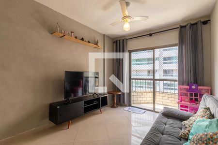 Sala de apartamento para alugar com 2 quartos, 76m² em Aviação, Praia Grande