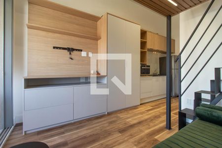 Sala de apartamento à venda com 1 quarto, 25m² em Vila Mariana, São Paulo