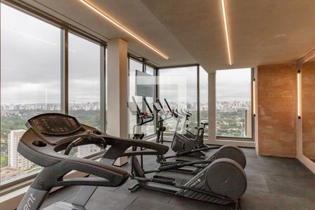 Studio para alugar com 31m², 1 quarto e sem vaga Studio para alugar com 31m², 1 quarto e sem vagaÁrea comum - Academia