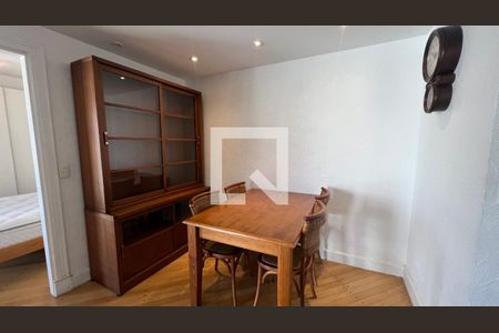 Sala de Jantar de apartamento à venda com 1 quarto, 56m² em Pinheiros, São Paulo
