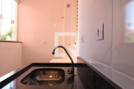 Sala/Cozinha e Área de serviço de apartamento para alugar com 1 quarto, 30m² em Vila Santa Teresa (zona Leste), São Paulo