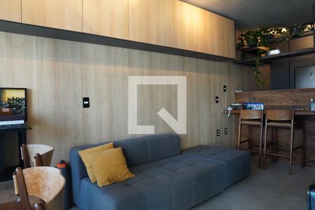 Sala de apartamento para alugar com 1 quarto, 47m² em Paraíso, São Paulo