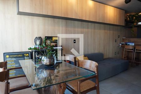 Sala de apartamento para alugar com 1 quarto, 47m² em Paraíso, São Paulo