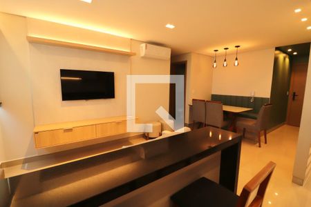 Sala de apartamento para alugar com 2 quartos, 61m² em Setor Marista, Goiânia