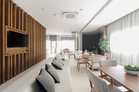 Apartamento à venda com 85m², 2 quartos e 2 vagasCondomínio - Salão de Festas 