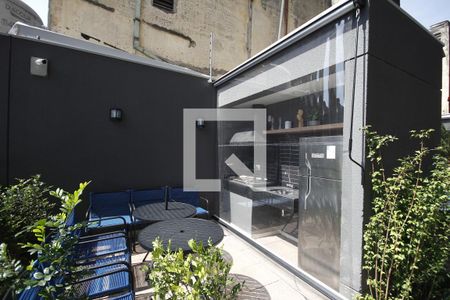 Studio para alugar com 27m², 1 quarto e sem vagaChurrasqueira 1