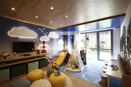 Studio para alugar com 27m², 1 quarto e sem vagaBrinquedoteca