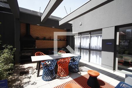 Studio para alugar com 27m², 1 quarto e sem vagaChurrasqueira